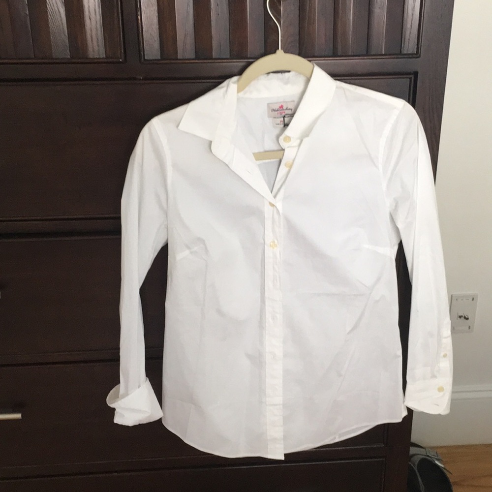 White J.Crew button down shirt